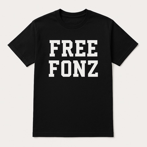 Free Fonz T Shirt